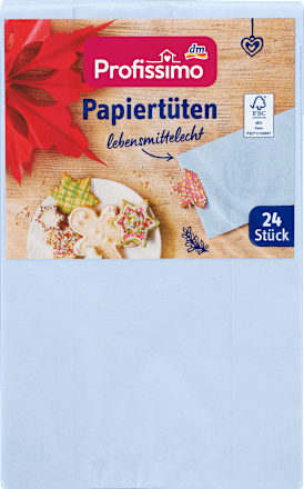 Papieren zakken geassorteerd, 24 stuks