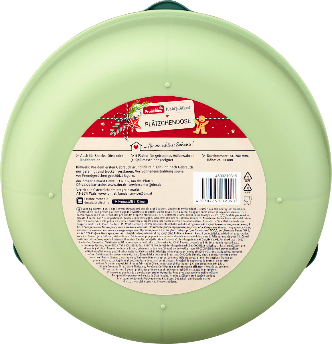 Profissimo Plätzchendose (28 cm), 1 St