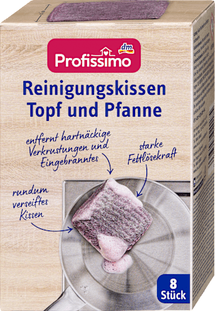 Reinigungskissen Topf und Pfanne, 8 St
