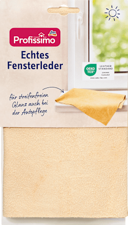 Reinigingsdoekje echt zeemleer, 1 stuk