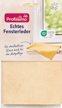 Reinigingsdoekje echt zeemleer, 1 stuk