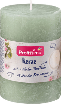 Profissimo Rustikkerze 100/68 Salbei, 1 St