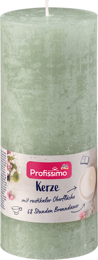 Profissimo Rustikkerze 160/68 Salbei, 1 St
