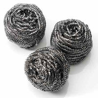 RVS schuurspiralen, 3 stuks