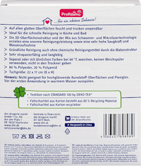 Schwammtücher aus Mikrofaser, 3 St