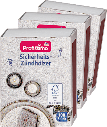 Sicherheits-Zündhölzer, 300 St