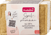 Spülschwämme aus 100% nachwachsenden Rohstoffen, 2 St Profissimo