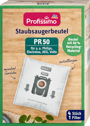 Staubsauger PR50 & Filter, 4 St