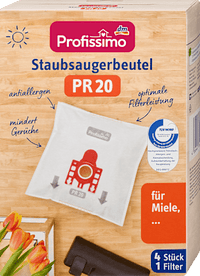 Staubsaugerbeutel PR20, 4 St