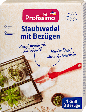 Plumeau met hoezen, set: 1 steel + 3 hoezen, 4 stuks