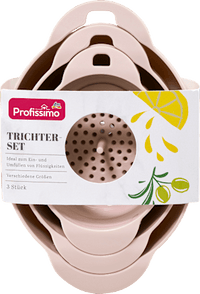 Trechterset, 3 stuks