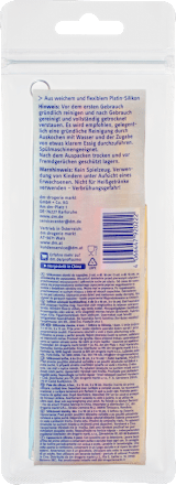 Trinkhalme aus Silikon, 6 St