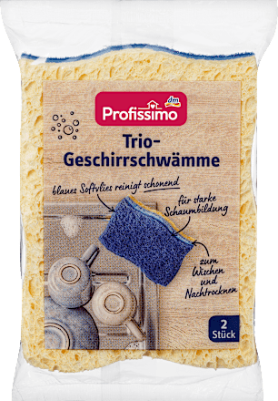 Trio-Geschirrschwämme, 2 St