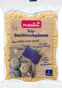 Trio-Geschirrschwämme, 2 St