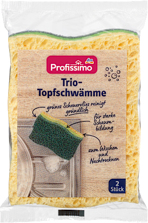 Trio-Topfschwämme, 2 St