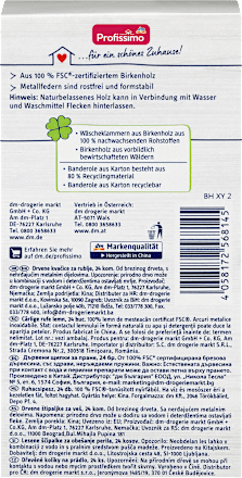 Wäscheklammern aus Holz, 24 St Profissimo