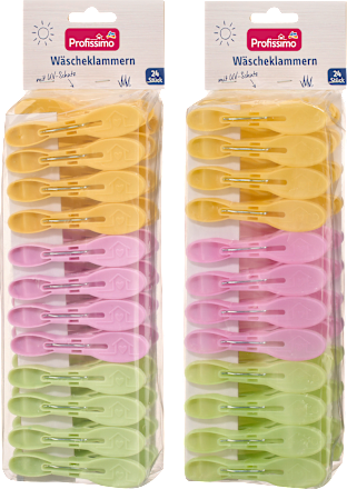 Wasknijpers, 24 stuks