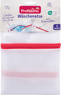 Wäschenetze mit Reißverschluss, 2 St Profissimo