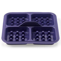 Waffeleinsatz Silikon für Heißluftfritteuse und Backofen, 1 St