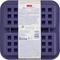 Waffeleinsatz Silikon für Heißluftfritteuse und Backofen, 1 St