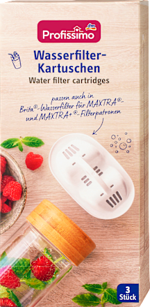 Wasserfilter-Kartuschen, 3 St