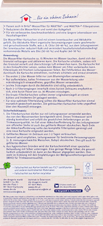 Wasserfilter-Kartuschen, 3 St