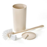 WC-Garnitur mit Randreiniger creme, 1 St