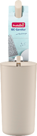 WC-Garnitur mit Randreiniger creme, 1 St