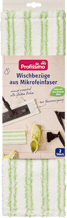 Wischbezüge Mikrofeinfaser, 2 St Profissimo