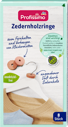 Profissimo Zedernholzringe, 8 St