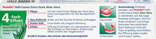 Haftcreme mit Aloe Vera extra stark, 47 g