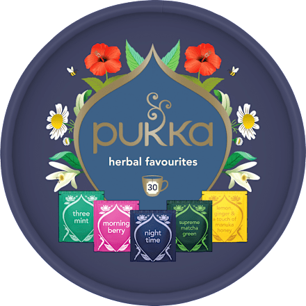 Geschenkset Herbal Favourites thee, 5 soorten (30 theezakjes), 1 st.