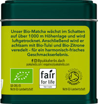 Grüner Tee Matcha, Tulsi Lemon, 30 g