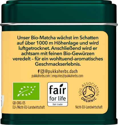 Grüner Tee Matcha, Vanilla Chai, 30 g