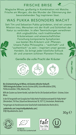 Grüner Tee "Mint Matcha Green" mit Minze & Matcha (20 Beutel), 30 g