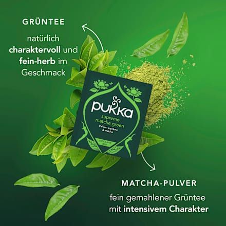 Grüner Tee "Supreme Matcha Green" mit Grüntee & Matcha (20 Beutel), 30 g