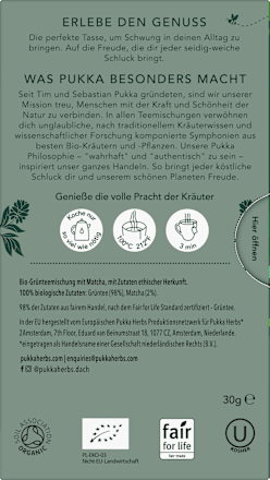 Grüner Tee "Supreme Matcha Green" mit Grüntee & Matcha (20 Beutel), 30 g