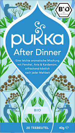 Kräutertee "After Dinner" mit Fenchel, Anis & Kardamom (20 Beutel), 40 g