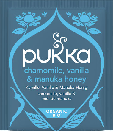 Kräutertee Kamille, Vanille & Manuka-Honig (20 Beutel), 32 g