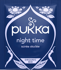 Kräutertee "Night Time" mit Kamille, Lavendel & Baldrian (20 Beutel), 20 g
