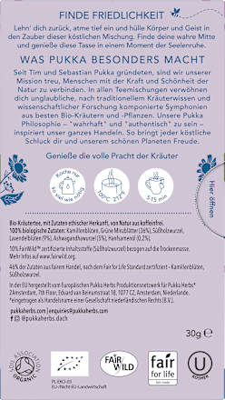 Kräutertee "Peace" mit Grüner Minze, Ashwagandha & Hanföl (20 Beutel), 30 g