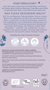 Kräutertee "Peace" mit Grüner Minze, Ashwagandha & Hanföl (20 Beutel), 30 g