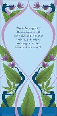 Kräutertee "Peace" mit Grüner Minze, Ashwagandha & Hanföl (20 Beutel), 30 g