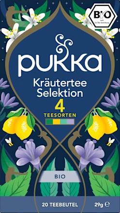 Kräutertee Selektion 4 Teesorten (20 Beutel), 29 g