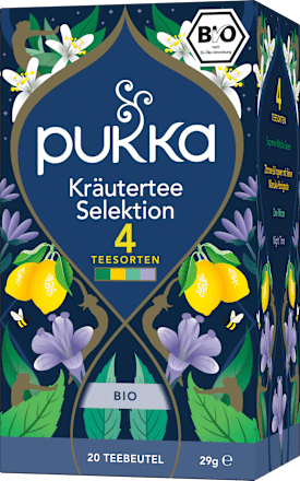 Kruidenthee selectie 4 theesoorten (20 theezakjes), 29 g