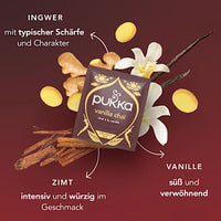 Kräutertee "Vanilla Chai" mit Zimt, Ingwer & Vanille (20 Beutel), 40 g