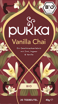 Kräutertee "Vanilla Chai" mit Zimt, Ingwer & Vanille (20 Beutel), 40 g