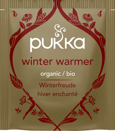 Kräutertee "Winterfreude" mit Ingwer, Rooibos, Orange & Sternanis (20 Beutel), 38 g