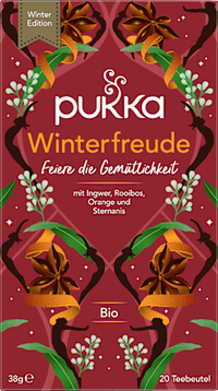 Kruidenthee "Winter Joy" met gember, rooibos, sinaasappel &amp; steranijs (20 theezakjes), 38 g