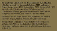 Kräutertee "Winterfreude" mit Ingwer, Rooibos, Orange & Sternanis (20 Beutel), 38 g